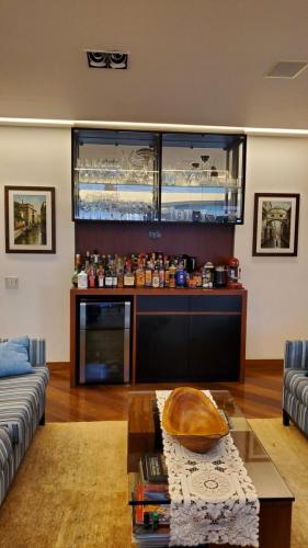 Bar na sala de estar